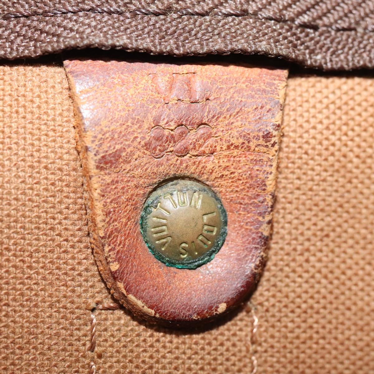 LOUIS VUITTON Monogram Keepall 45 Boston Bag M41428 LV Auth 97962