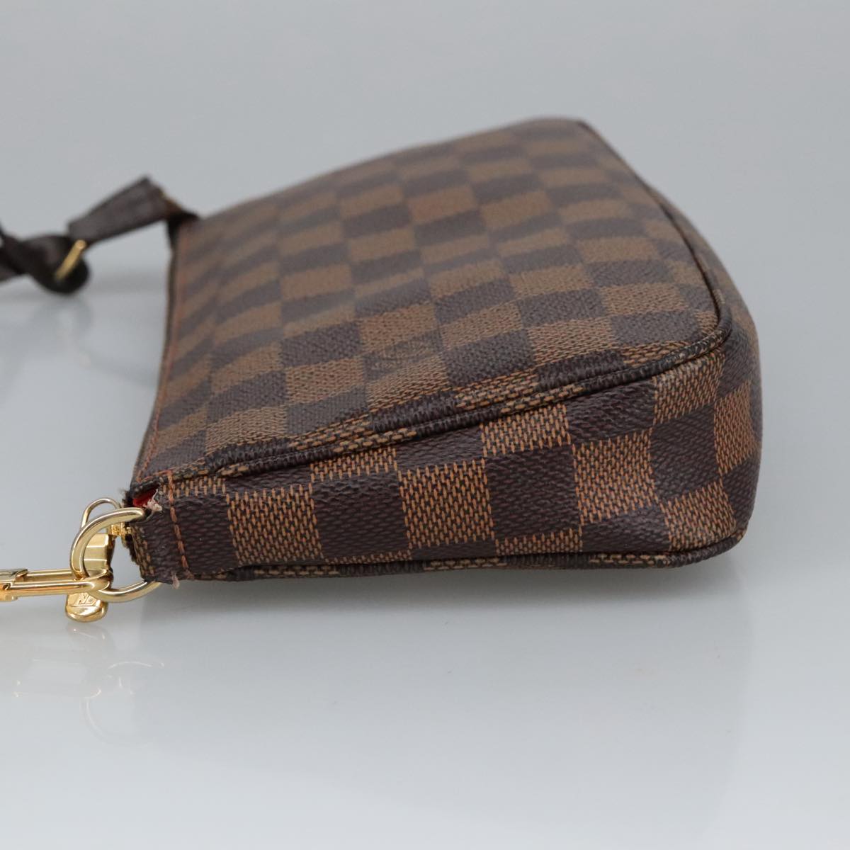 LOUIS VUITTON Damier Ebene Pochette Accessoires Pouch N41206 LV Auth 97966