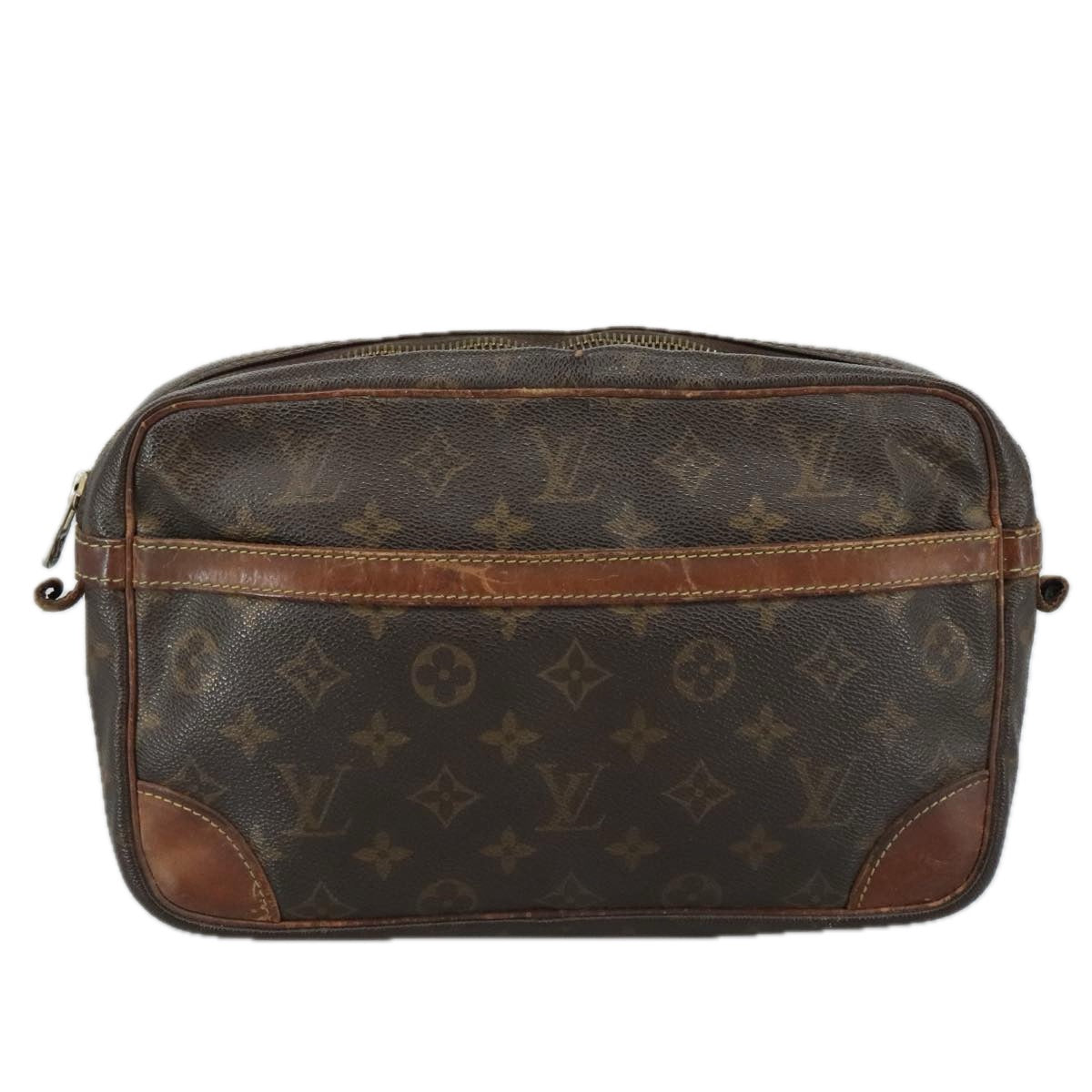 LOUIS VUITTON Monogram Marly Dragonne GM Clutch Bag M51825 LV Auth 97971