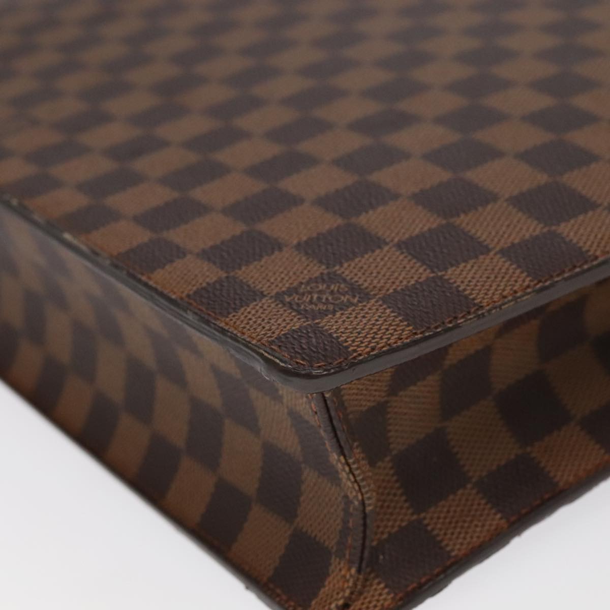 LOUIS VUITTON Damier Ebene Altona PM Briefcase N53315 LV Auth 98049