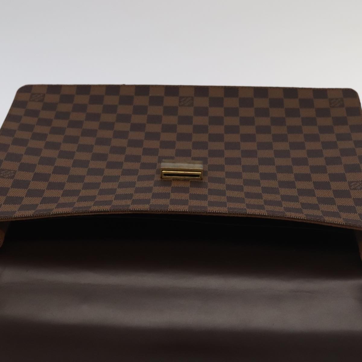 LOUIS VUITTON Damier Ebene Altona PM Briefcase N53315 LV Auth 98049