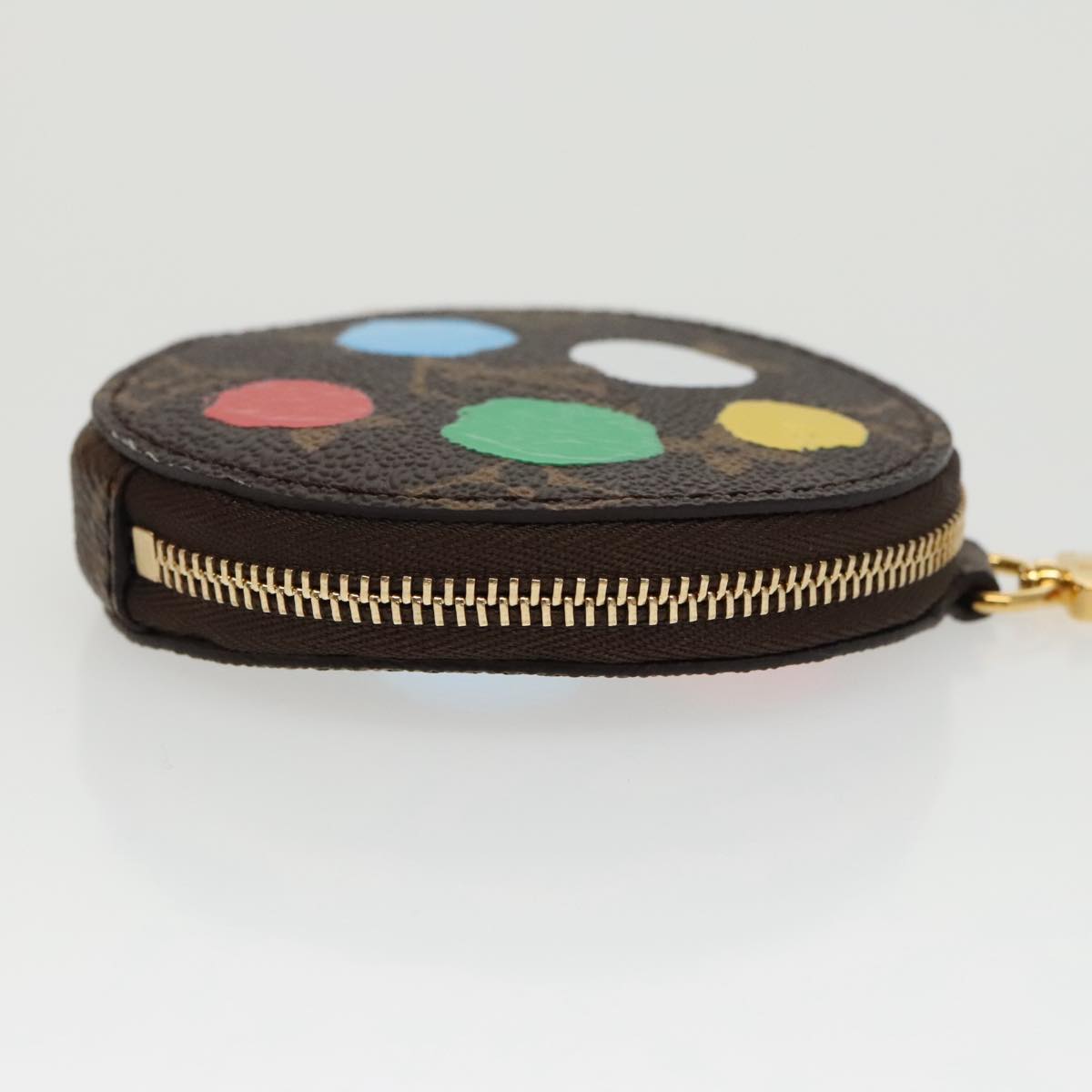 LOUIS VUITTON Monogram Yayoi Kusama On The Go PM Hand Bag M46380 LV Auth 98061SM