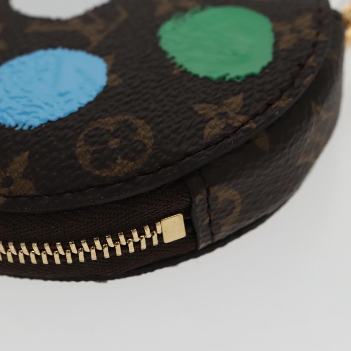 LOUIS VUITTON Monogram Yayoi Kusama On The Go PM Hand Bag M46380 LV Auth 98061SM