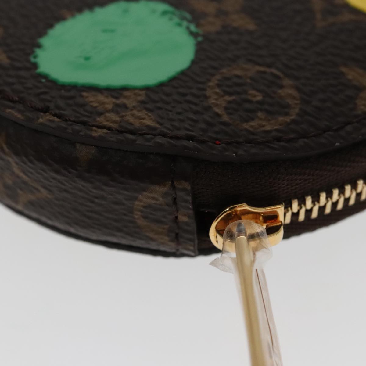 LOUIS VUITTON Monogram Yayoi Kusama On The Go PM Hand Bag M46380 LV Auth 98061SM