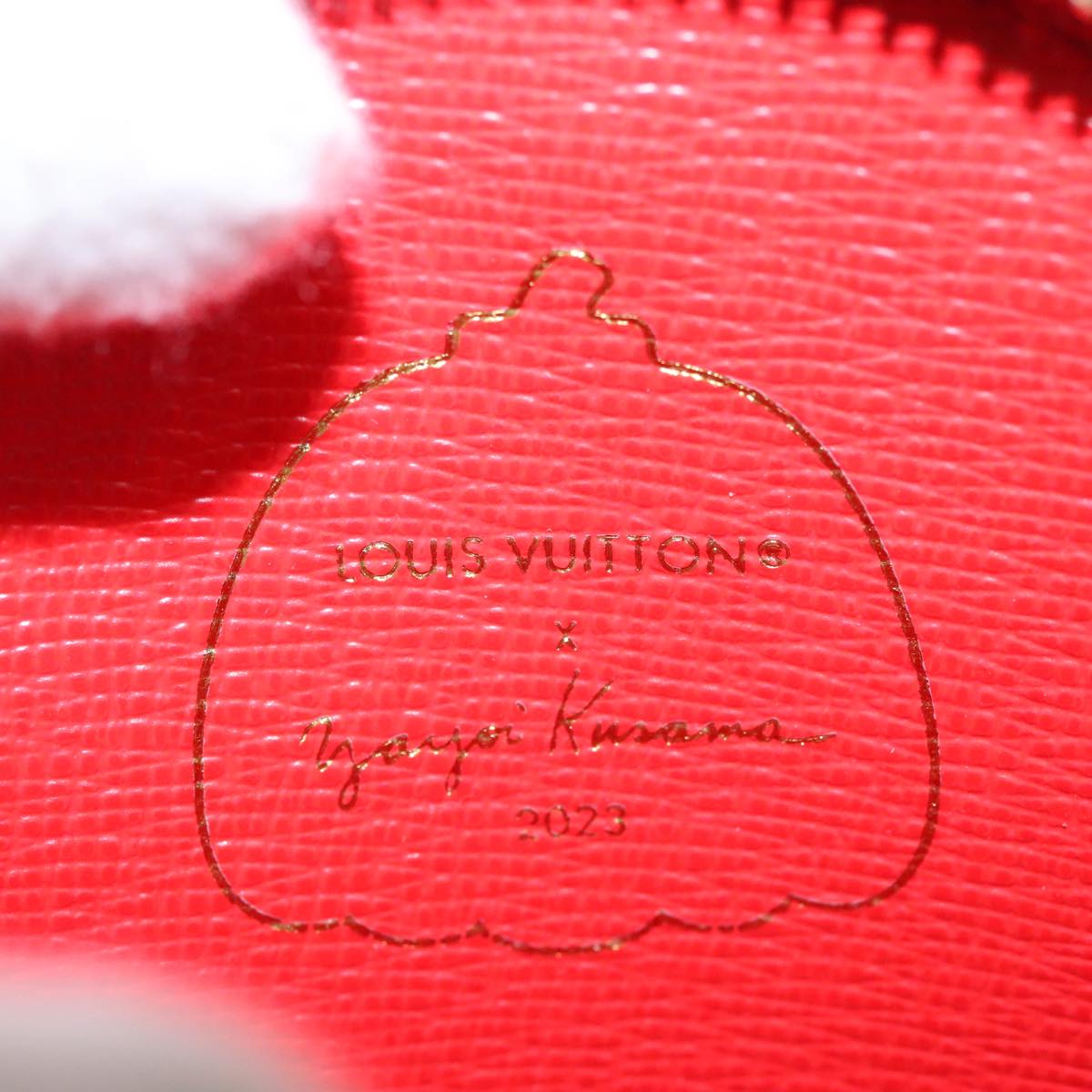 LOUIS VUITTON Monogram Yayoi Kusama On The Go PM Hand Bag M46380 LV Auth 98061SM