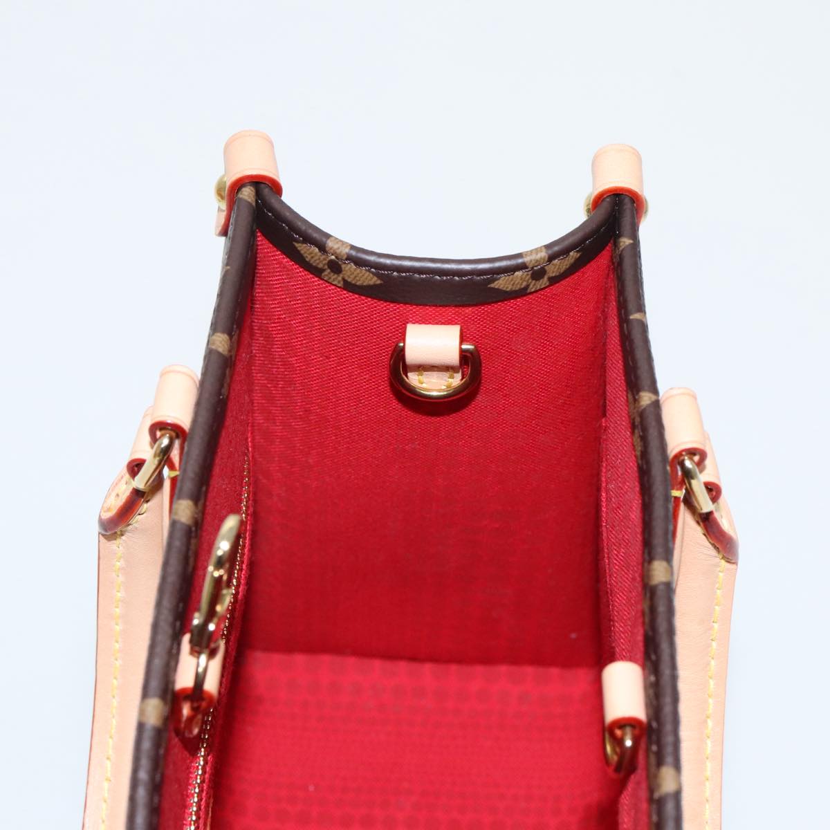 LOUIS VUITTON Monogram Yayoi Kusama On The Go PM Hand Bag M46380 LV Auth 98061SM