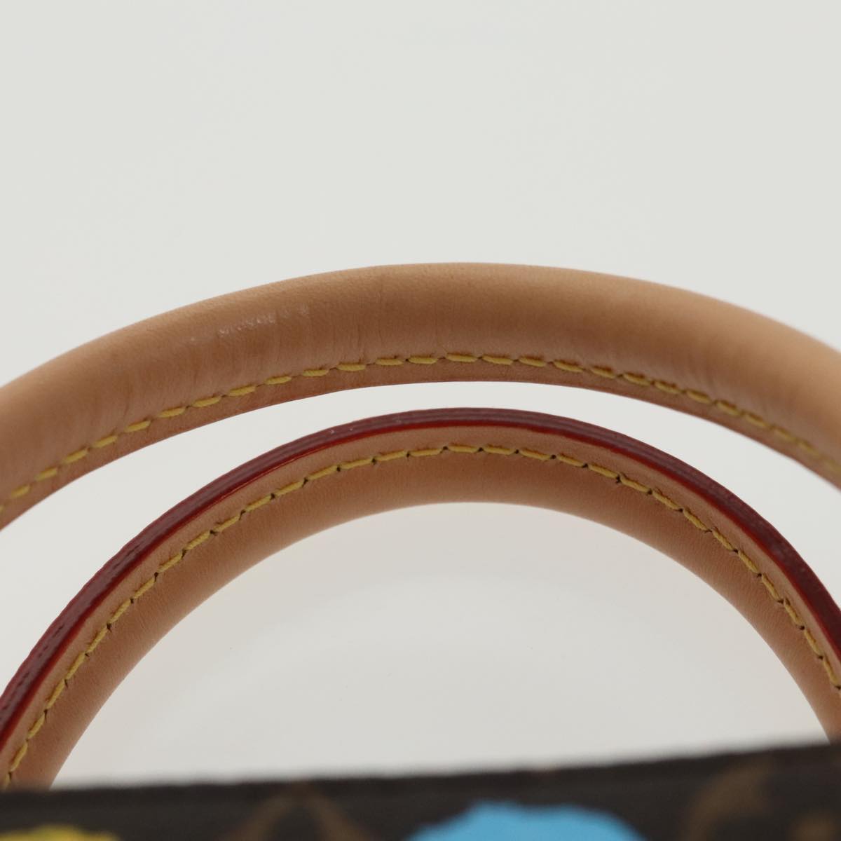 LOUIS VUITTON Monogram Yayoi Kusama On The Go PM Hand Bag M46380 LV Auth 98061SM