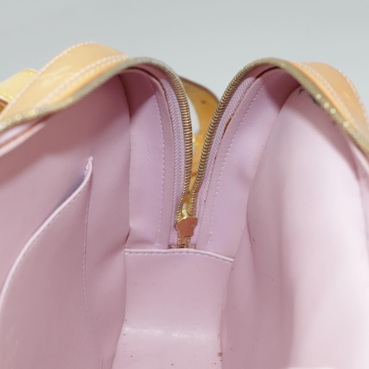 LOUIS VUITTON Monogram Vernis Marley Backpack Marshmallow Pink M91039 Auth 98067