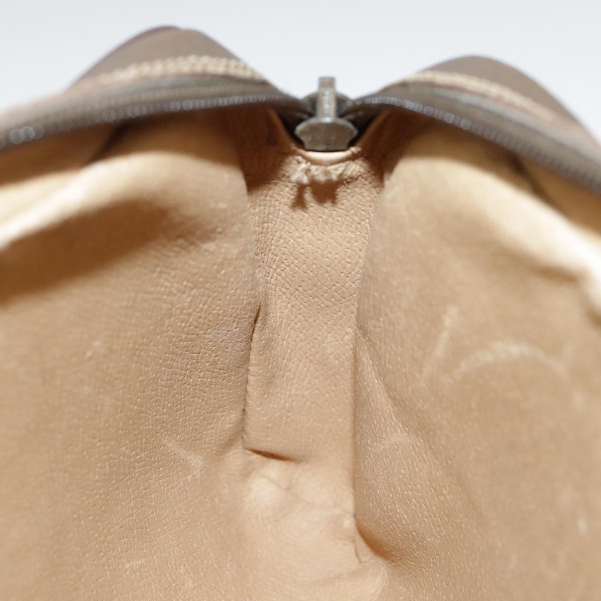 GUCCI GG Supreme Web Sherry Line Shoulder Bag PVC Beige 116 02 089 Auth 98084