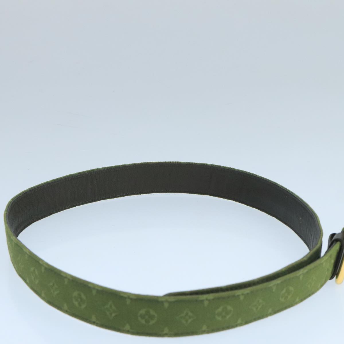 LOUIS VUITTON Monogram Mini Ceinture Belt 36.6"""""""" TST Khaki LV Auth 98161
