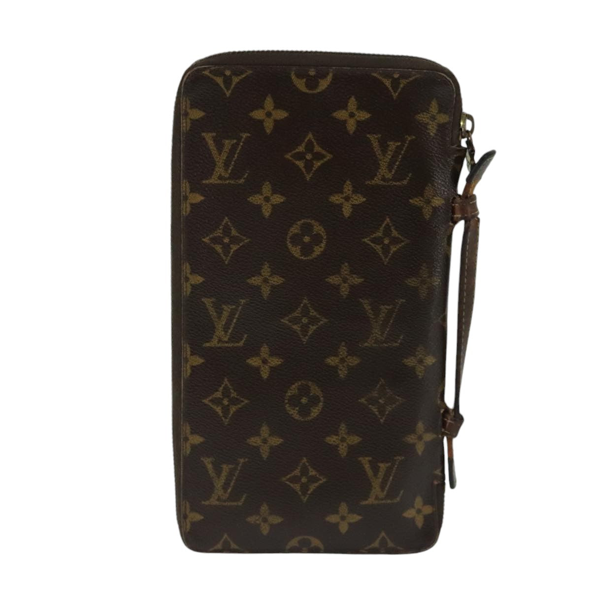 LOUIS VUITTON Monogram Organizer De Voyage Travel Case M60120 LV Auth 98205