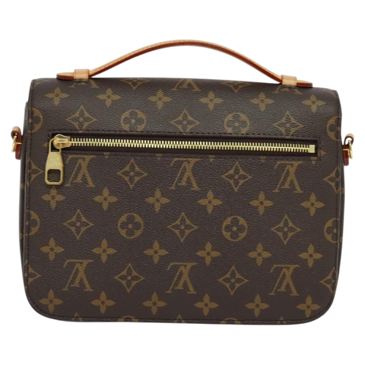 LOUIS VUITTON Monogram Pochette Metis MM Hand Bag 2way M43628 LV Auth 98243A