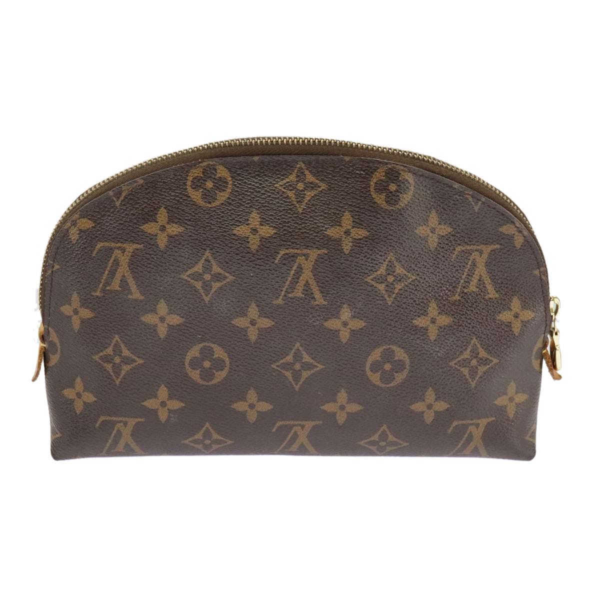 LOUIS VUITTON Monogram Pochette Cosmetic GM Cosmetic Pouch M47353 Auth 98275