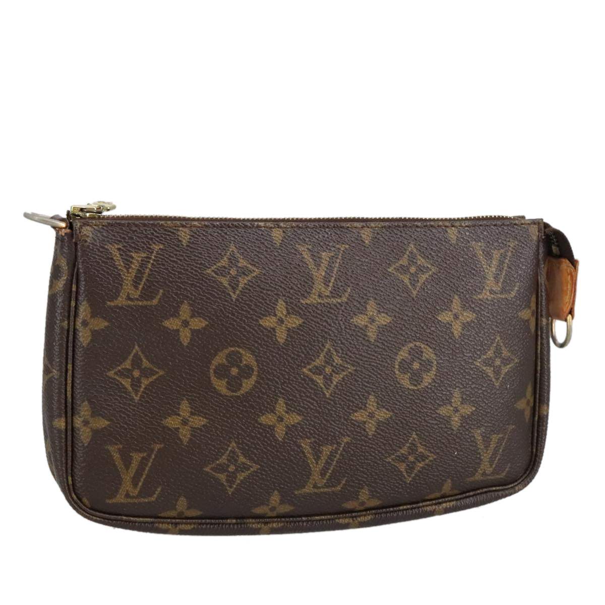 LOUIS VUITTON Monogram Pochette Accessoires Pouch M51980 LV Auth 98276