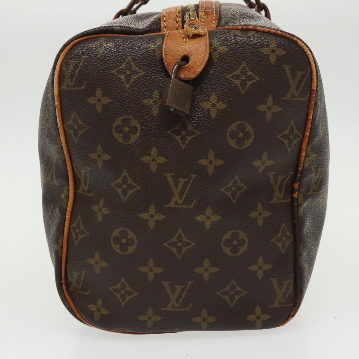 LOUIS VUITTON Monogram Sac Souple 35 Boston Bag M41626 LV Auth 98323