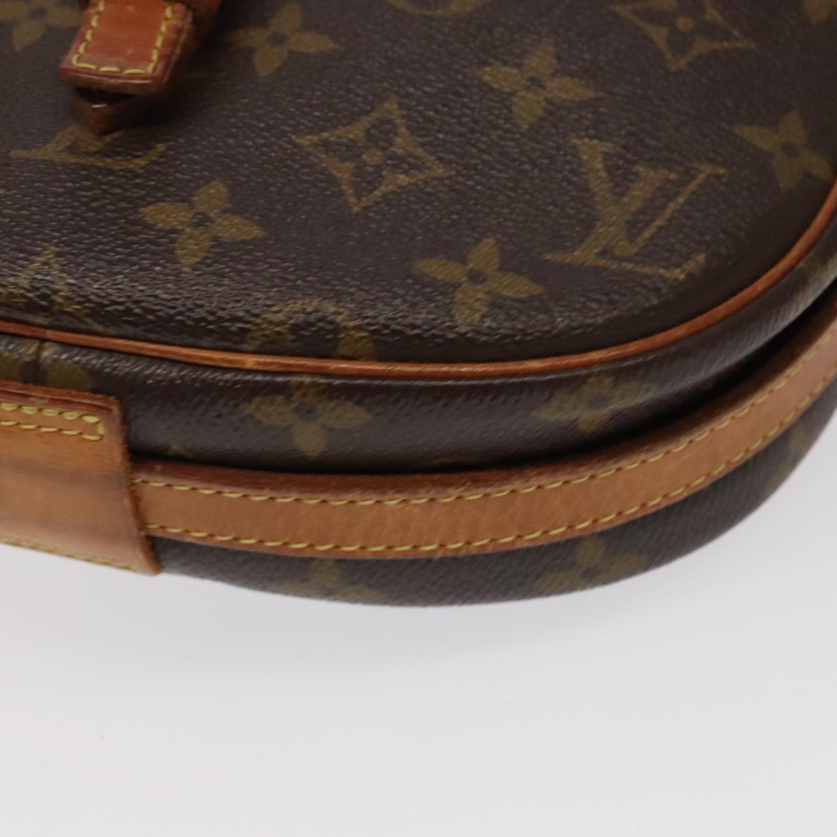 LOUIS VUITTON Monogram Jeune Fille PM Shoulder Bag M51227 LV Auth 98341