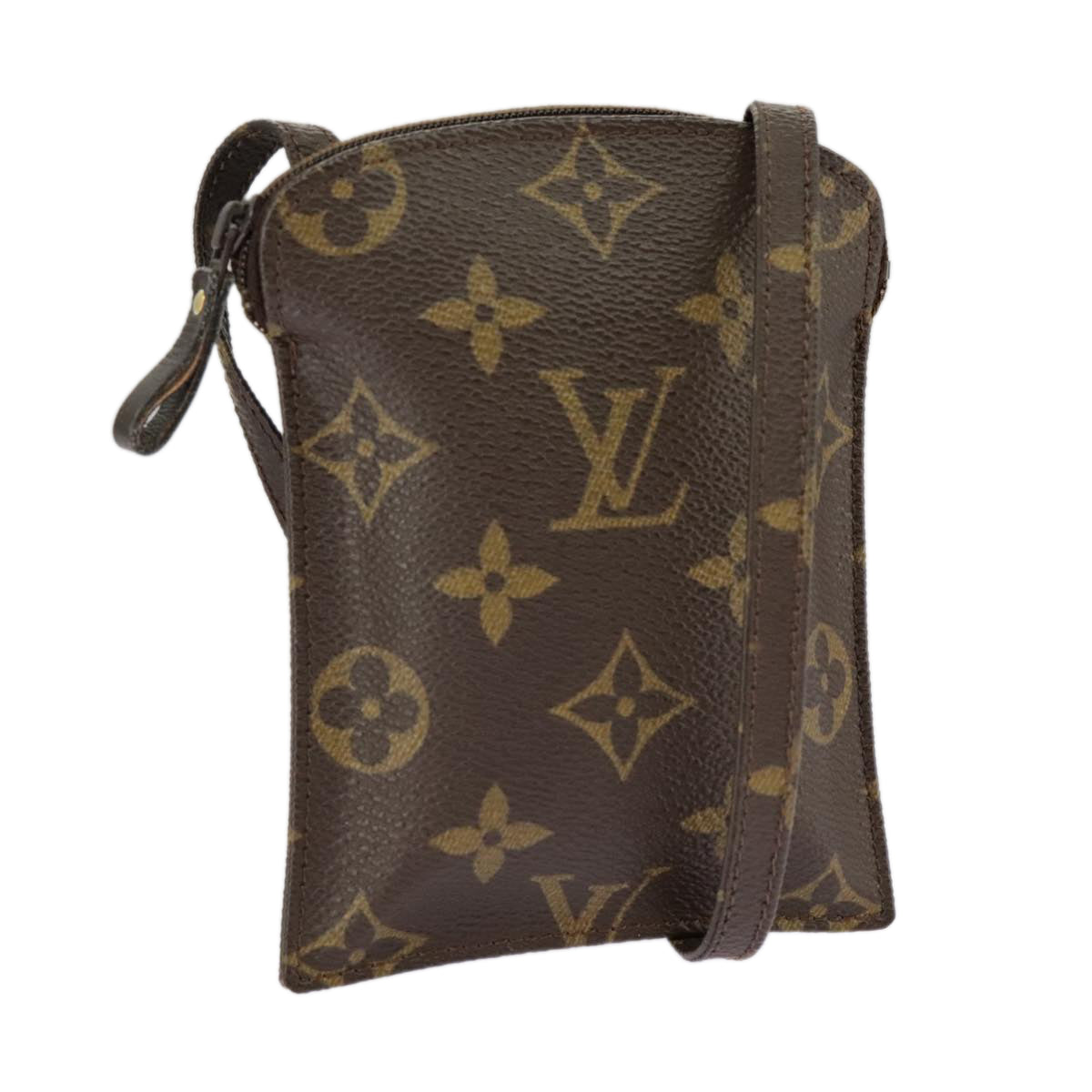 LOUIS VUITTON Monogram Pochette Secret Pouch M45484 LV Auth 98350