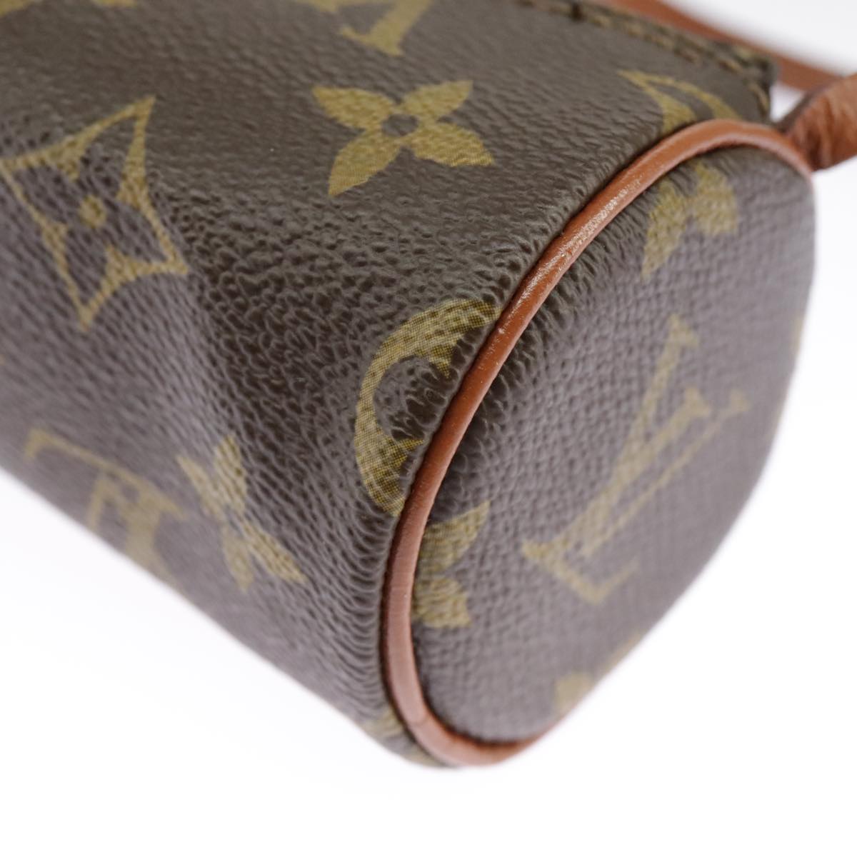 LOUIS VUITTON Monogram Papillon Pouch LV Auth 98394