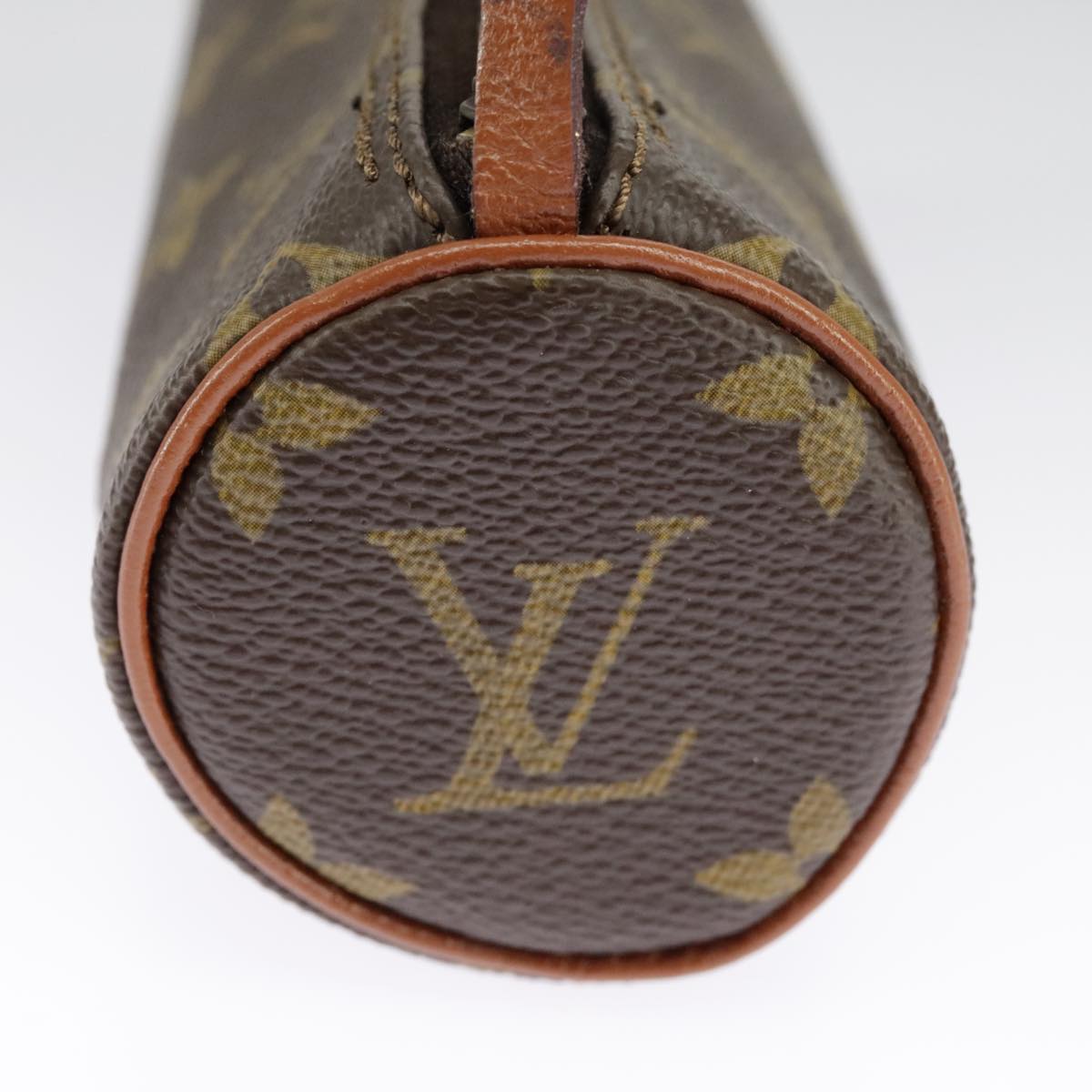 LOUIS VUITTON Monogram Papillon Pouch LV Auth 98394