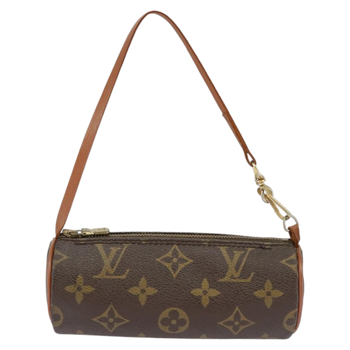 LOUIS VUITTON Monogram Papillon Pouch LV Auth 98497