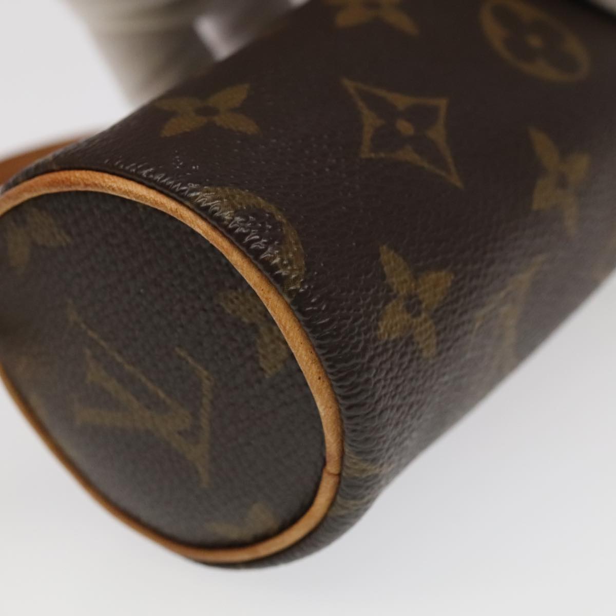 LOUIS VUITTON Monogram Papillon Pouch LV Auth 98546