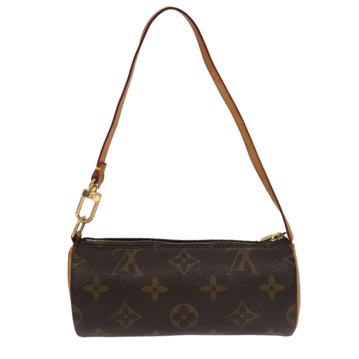 LOUIS VUITTON Monogram Papillon Pouch LV Auth 98546