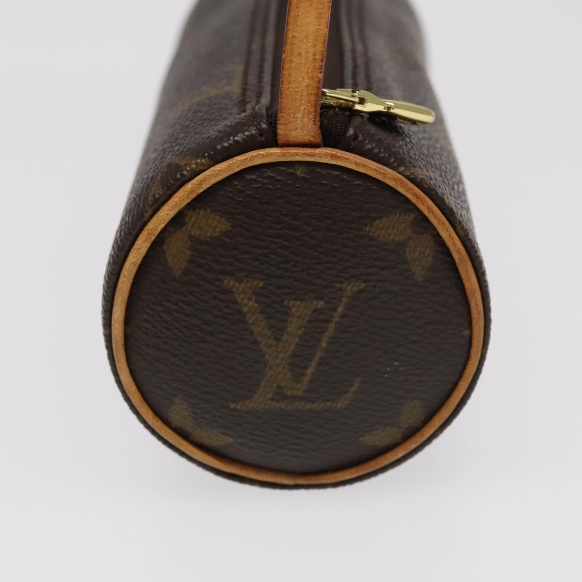 LOUIS VUITTON Monogram Papillon Pouch LV Auth 98546