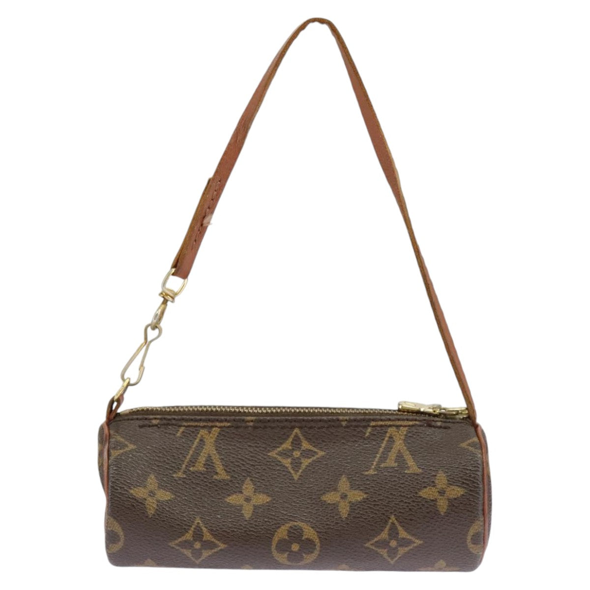 LOUIS VUITTON Monogram Papillon Pouch LV Auth 98547