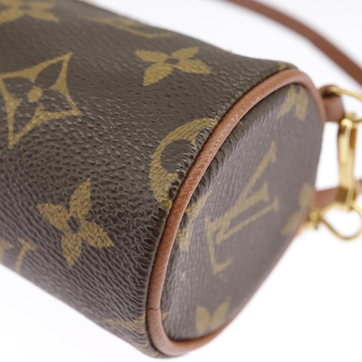 LOUIS VUITTON Monogram Papillon Pouch LV Auth 98548