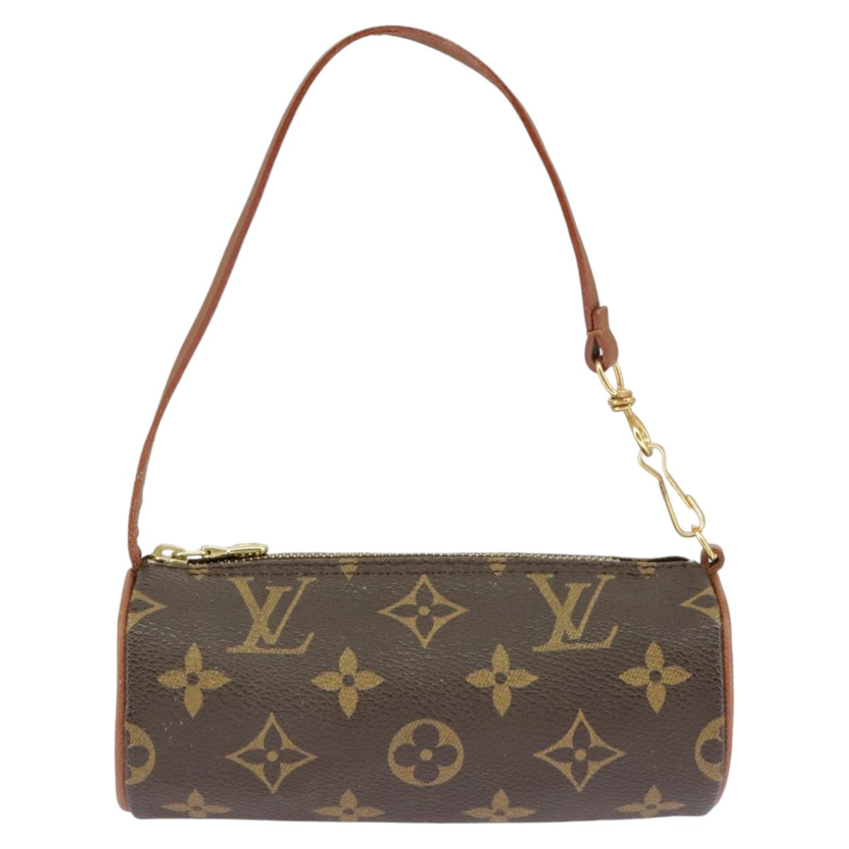 LOUIS VUITTON Monogram Papillon Pouch LV Auth 98548