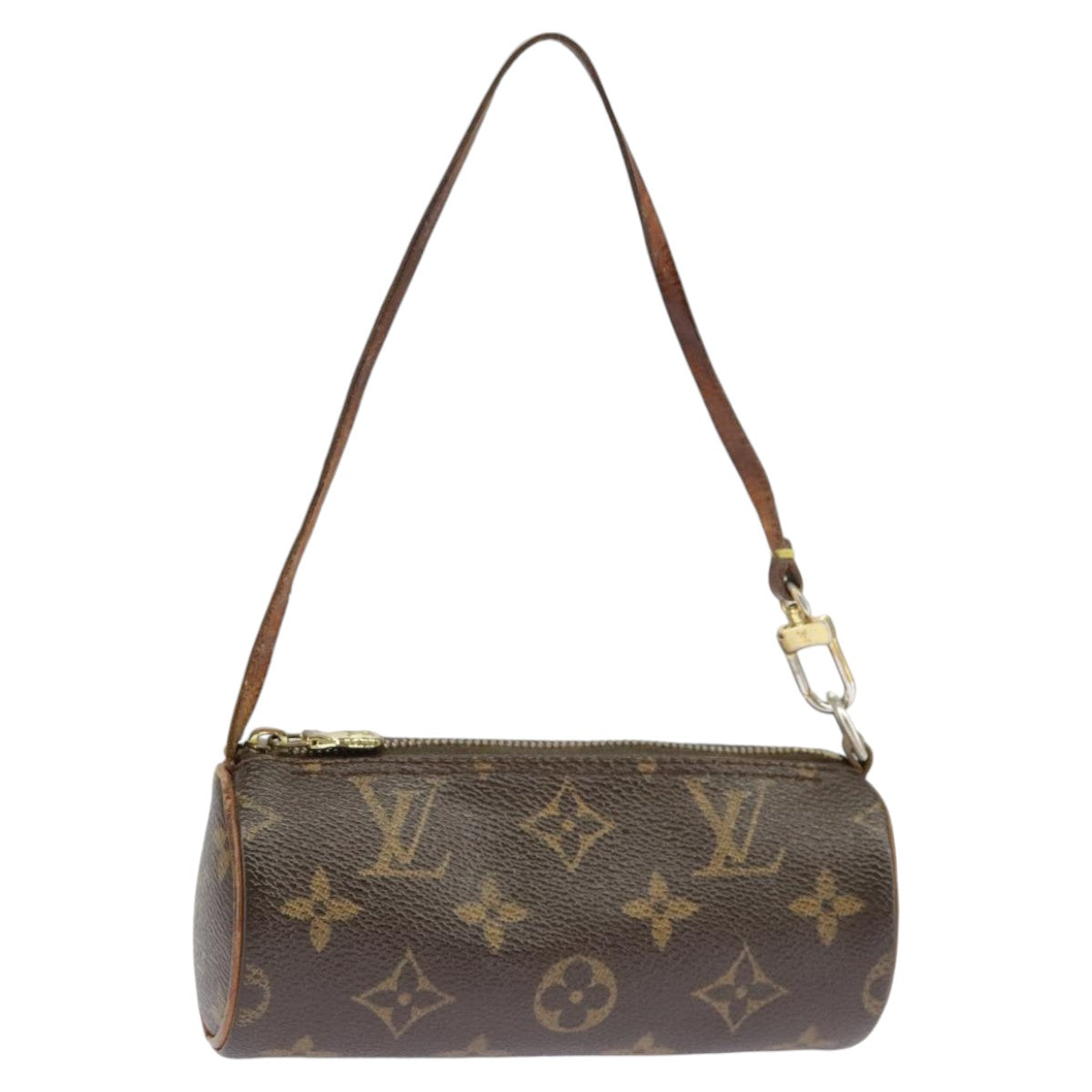 LOUIS VUITTON Monogram Papillon Pouch LV Auth 98551