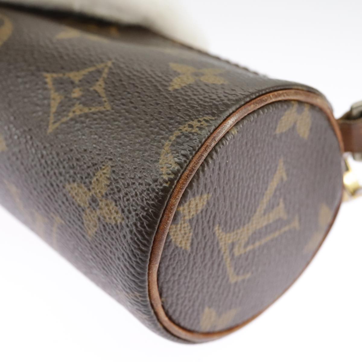 LOUIS VUITTON Monogram Papillon Pouch LV Auth 98551