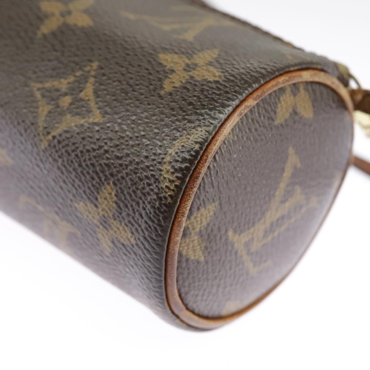 LOUIS VUITTON Monogram Papillon Pouch LV Auth 98551