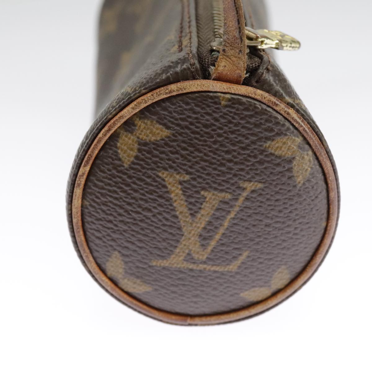 LOUIS VUITTON Monogram Papillon Pouch LV Auth 98551