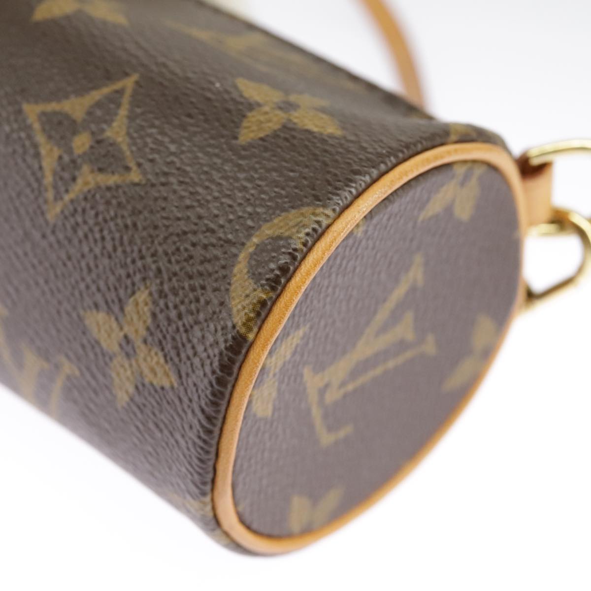 LOUIS VUITTON Monogram Papillon Pouch LV Auth 98553