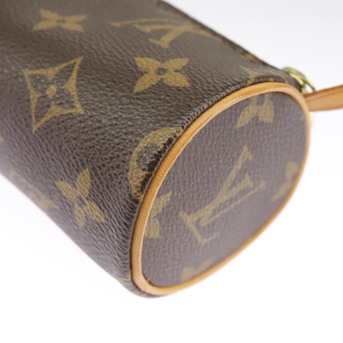 LOUIS VUITTON Monogram Papillon Pouch LV Auth 98553