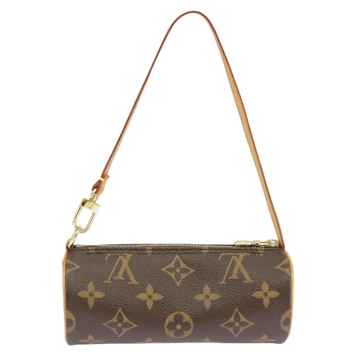 LOUIS VUITTON Monogram Papillon Pouch LV Auth 98553