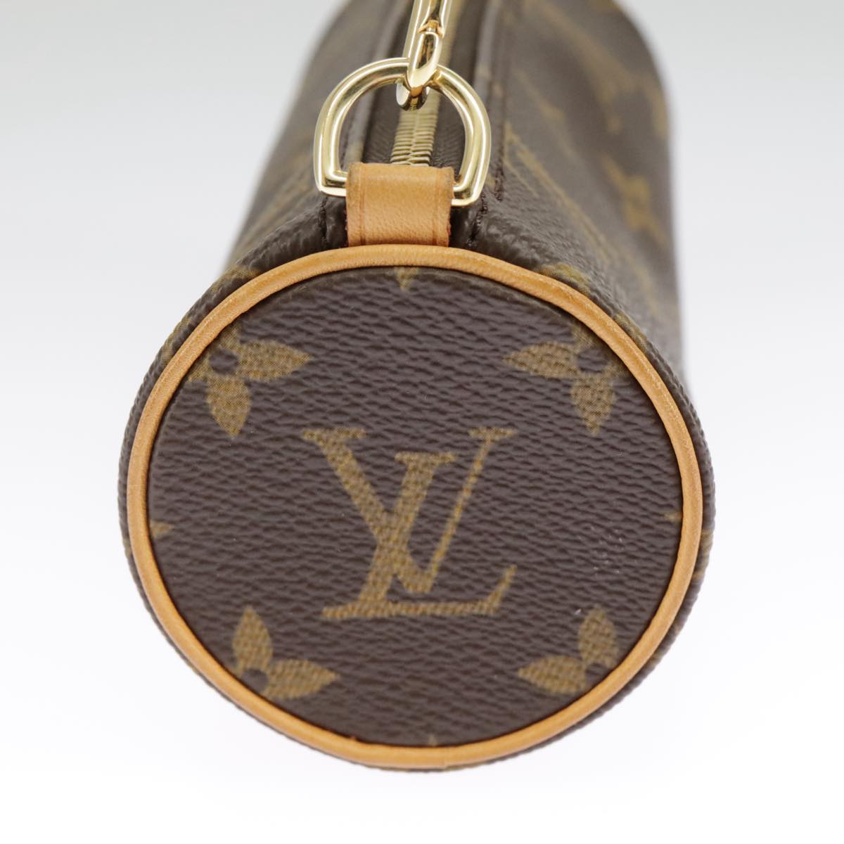 LOUIS VUITTON Monogram Papillon Pouch LV Auth 98553