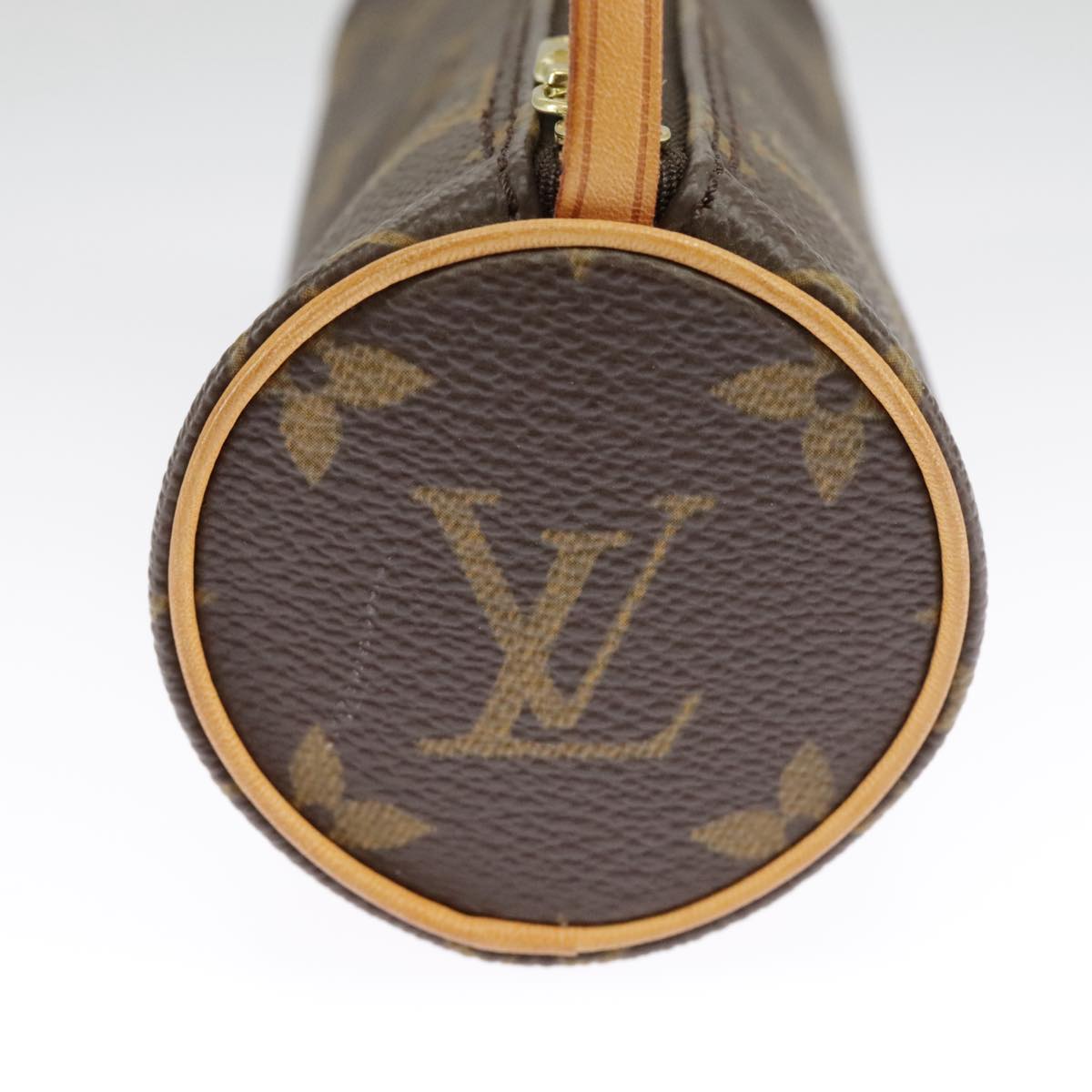 LOUIS VUITTON Monogram Papillon Pouch LV Auth 98553