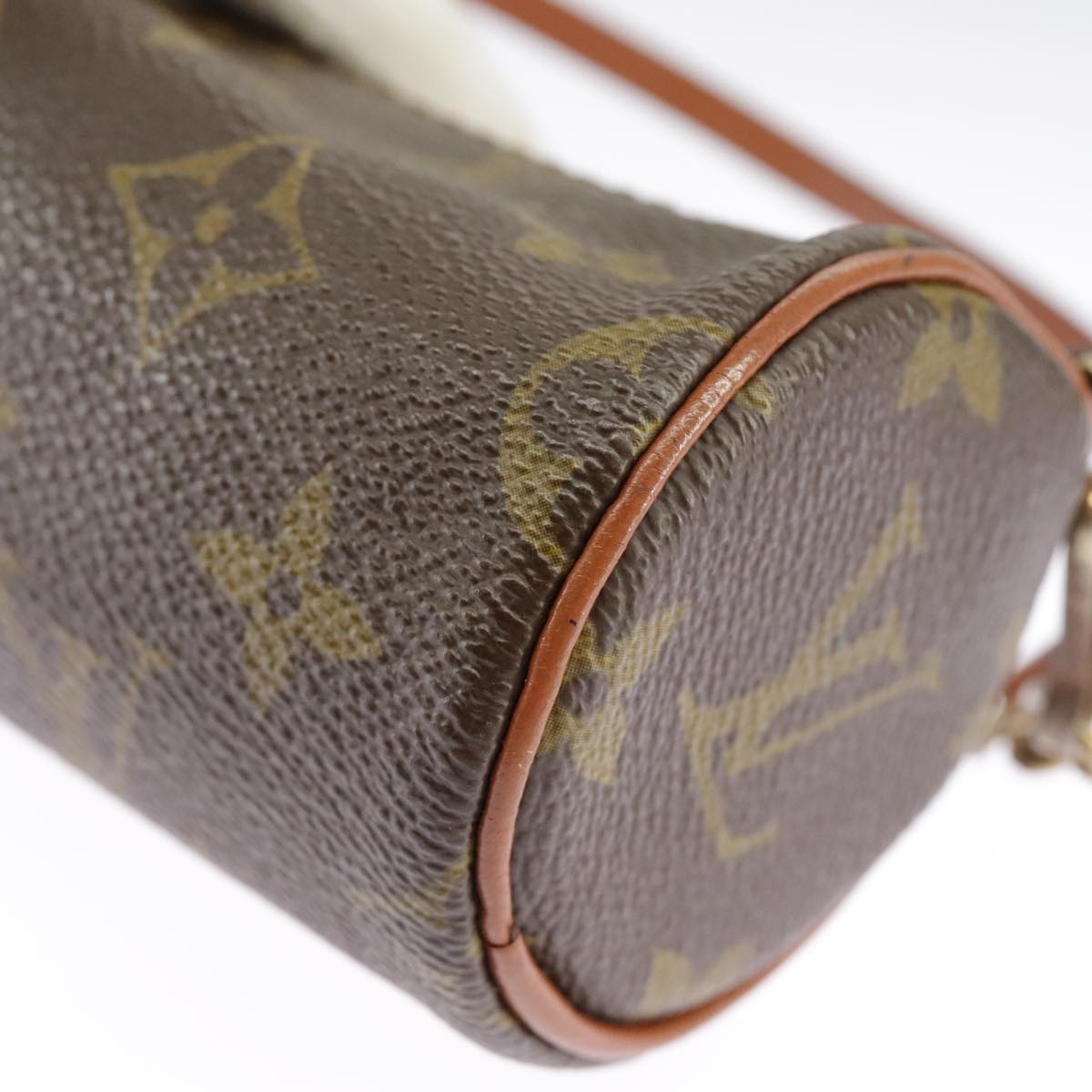 LOUIS VUITTON Monogram Papillon Pouch LV Auth 98554