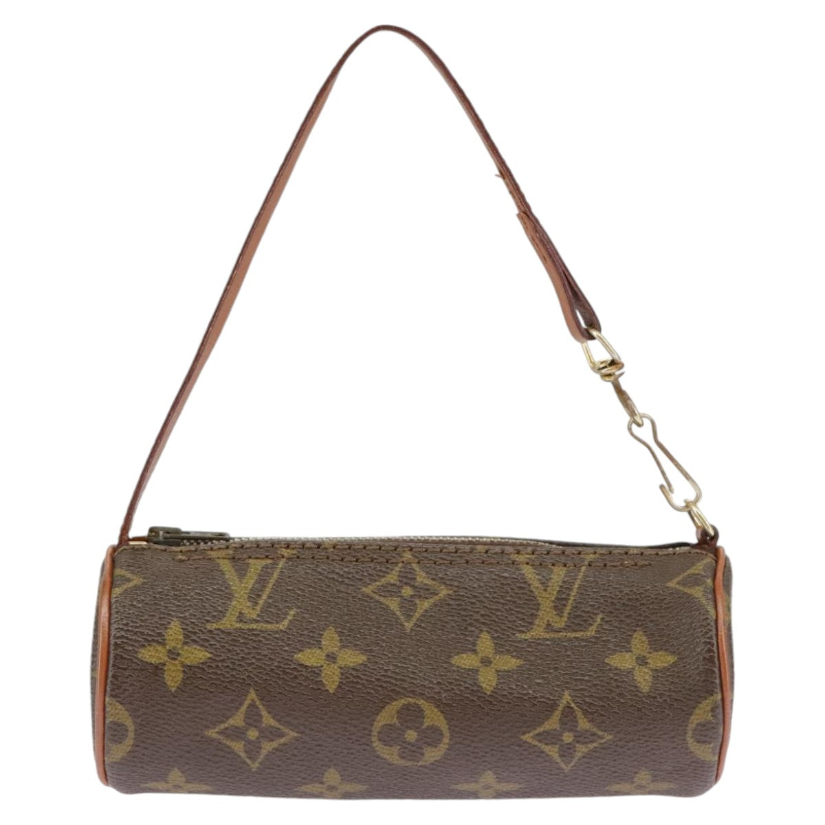 LOUIS VUITTON Monogram Papillon Pouch LV Auth 98554