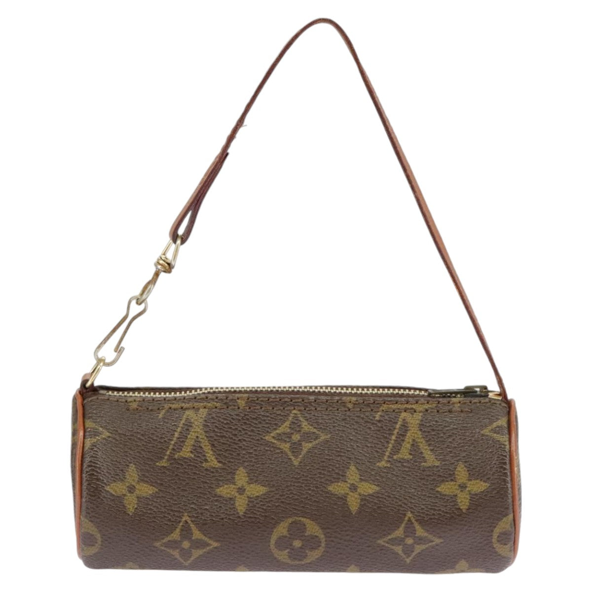 LOUIS VUITTON Monogram Papillon Pouch LV Auth 98554