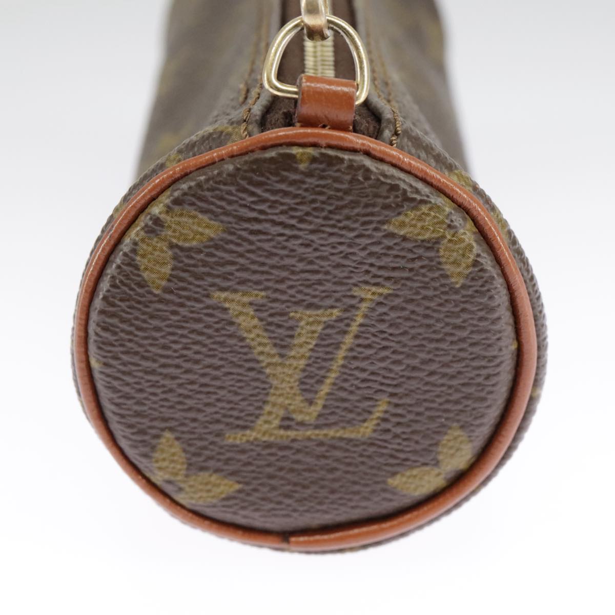 LOUIS VUITTON Monogram Papillon Pouch LV Auth 98554