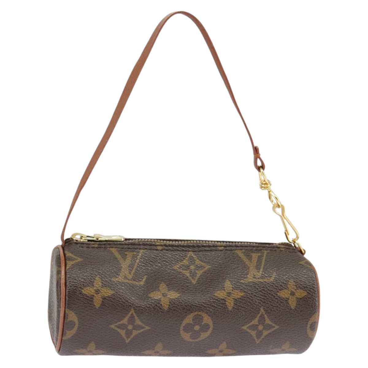 LOUIS VUITTON Monogram Papillon Pouch LV Auth 98557