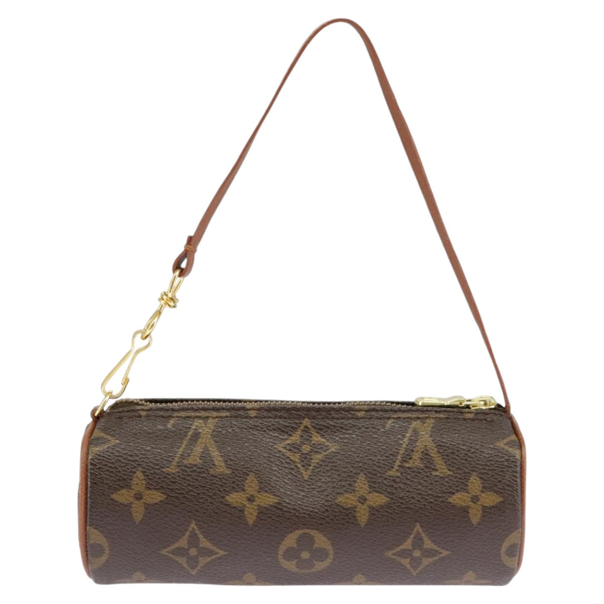 LOUIS VUITTON Monogram Papillon Pouch LV Auth 98557