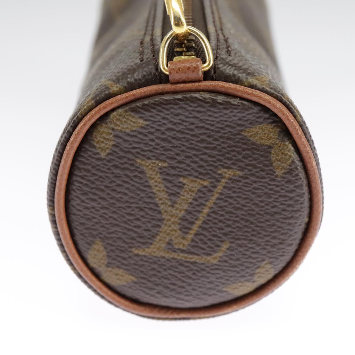 LOUIS VUITTON Monogram Papillon Pouch LV Auth 98557