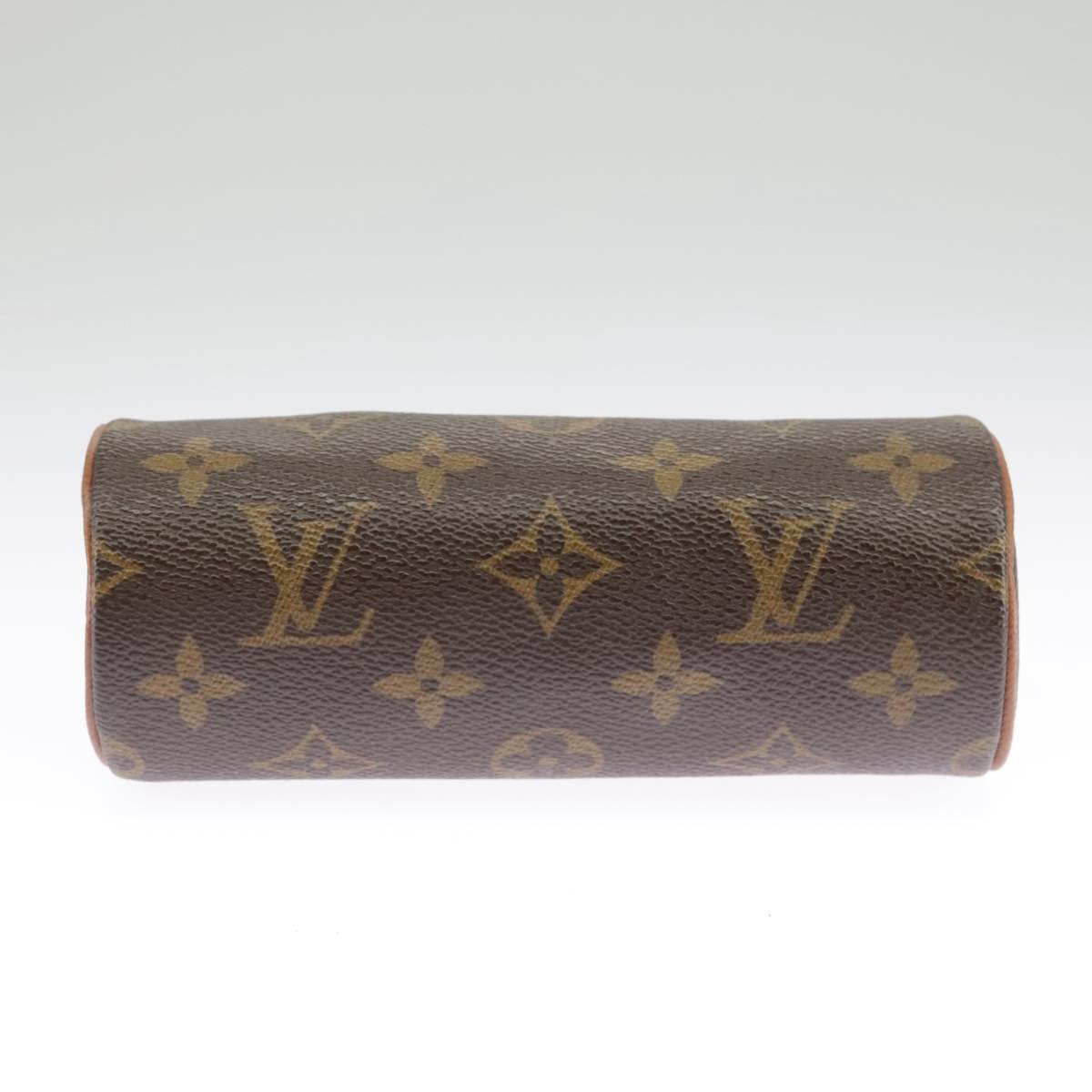 LOUIS VUITTON Monogram Papillon Pouch LV Auth 98557