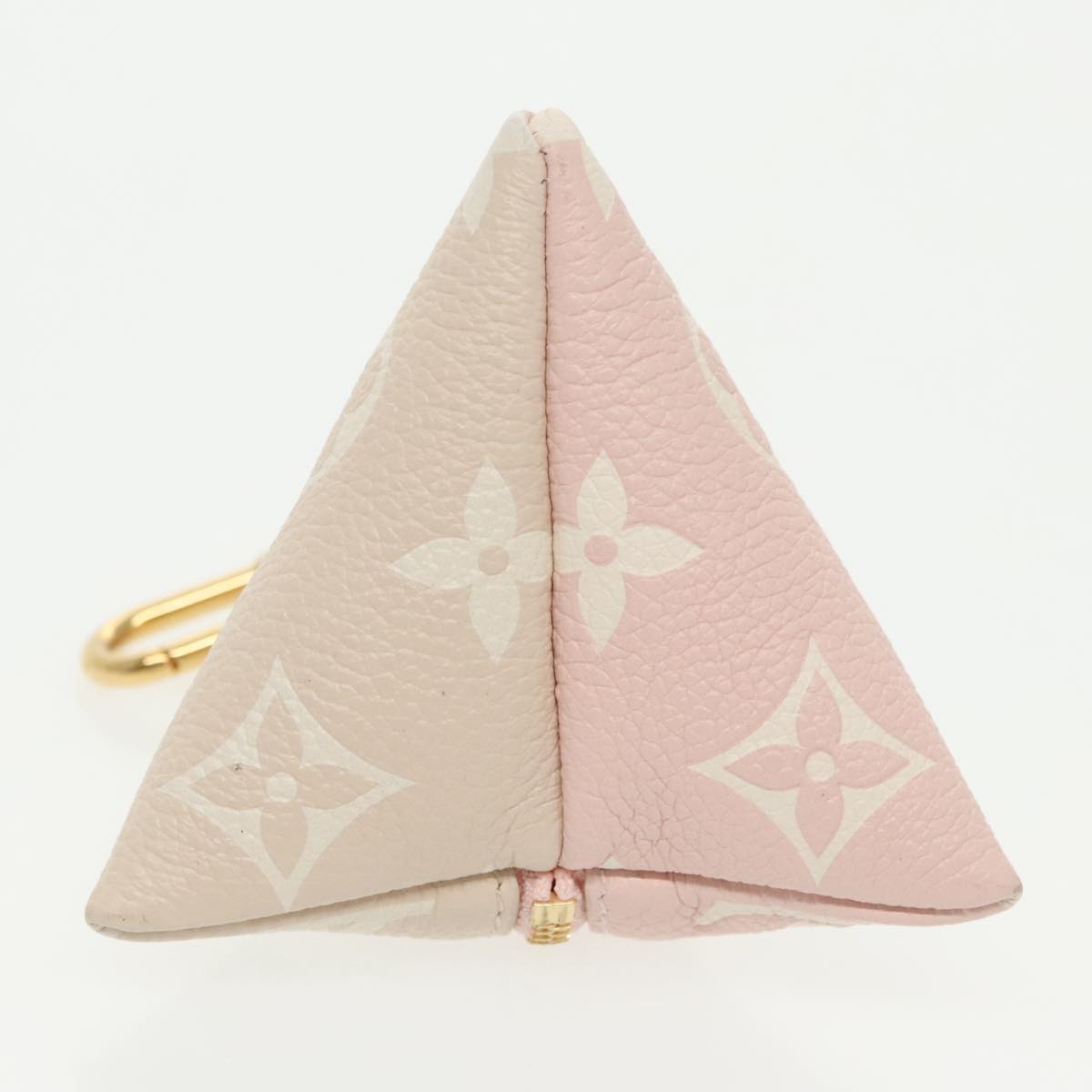 LOUIS VUITTON Monogram Empreinte Berlango Pouch Pink M00669 LV Auth 98558