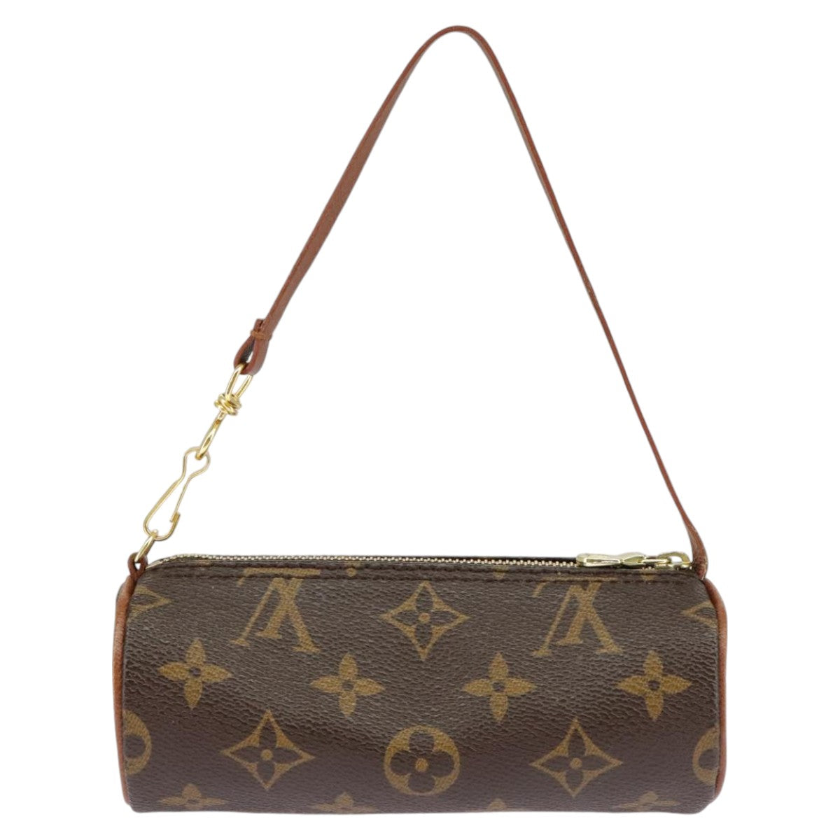 LOUIS VUITTON Monogram Papillon Pouch LV Auth 98584