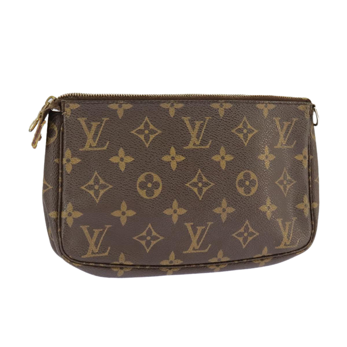 LOUIS VUITTON Monogram Pochette Accessoires Pouch M51980 LV Auth 98587